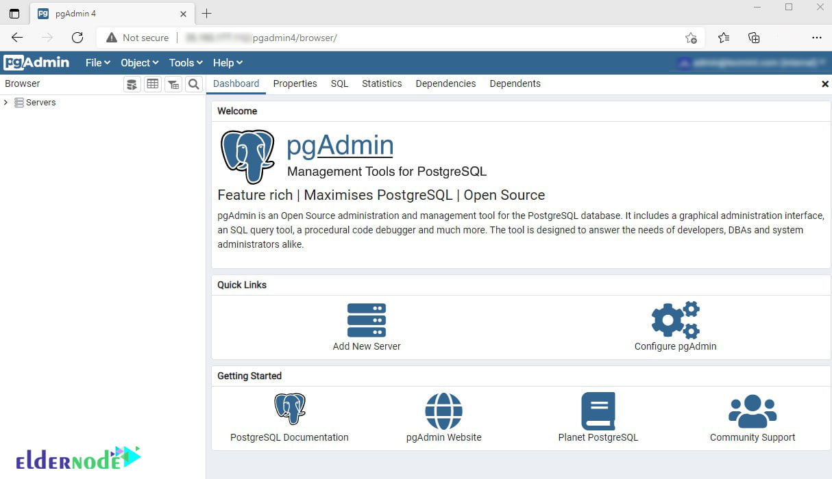Tutorial Install and Use PgAdmin on Rocky Linux - Eldernode Blog