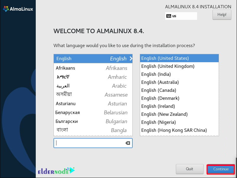 AlmaLinux-Language