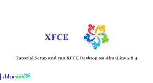 Tutorial Setup and run XFCE Desktop on AlmaLinux 8.4
