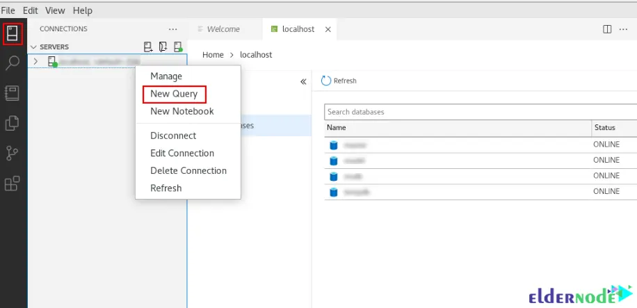 Create-database-new-query
