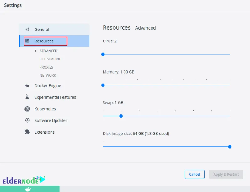 Docker-Desktop-Resources-tab