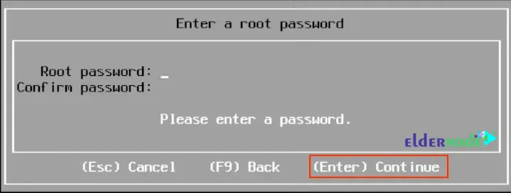 Root enter