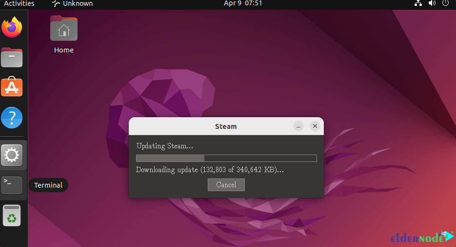 auto-update-Steam on ubuntu 22.04