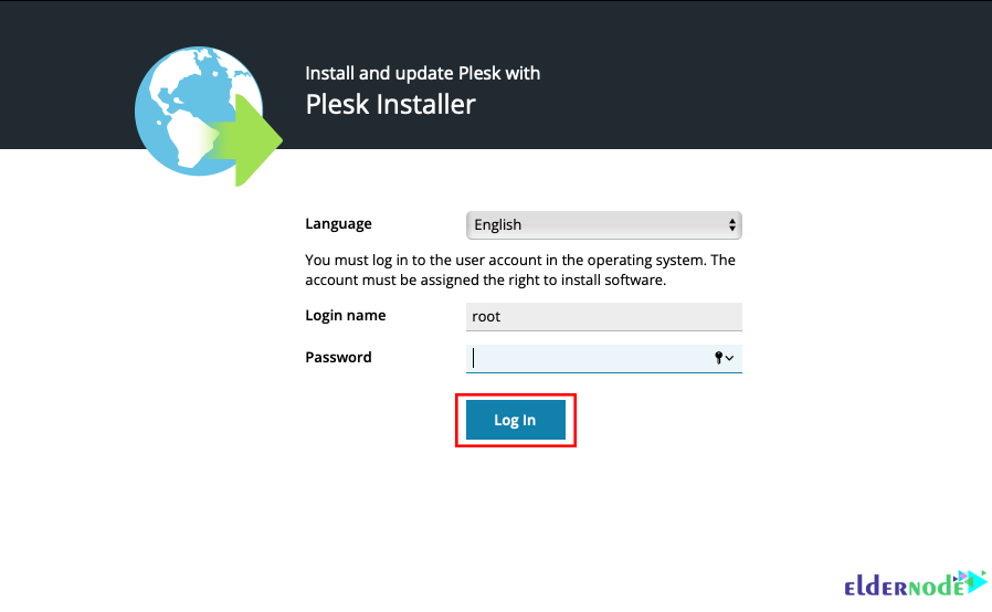 login-plesk-installer