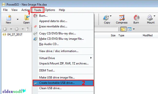 PowerISO-Create-bootable-USB-drive - Create a bootable USB flash drive in Windows