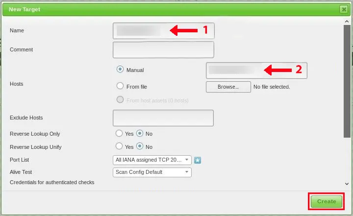 OpenVAS-dialog-screen