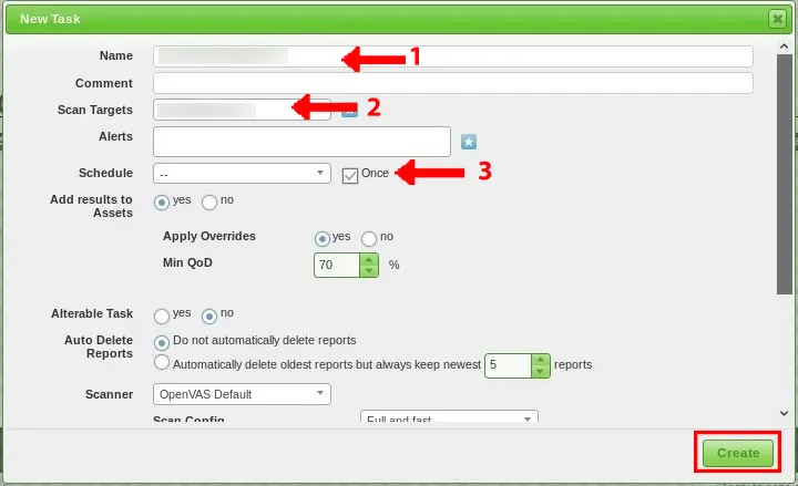 Create-new-task-OpenVAS