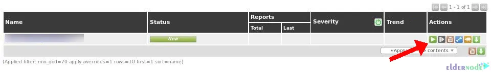 Run-scan-task-OpenVAS- Secure your server with OpenVAS