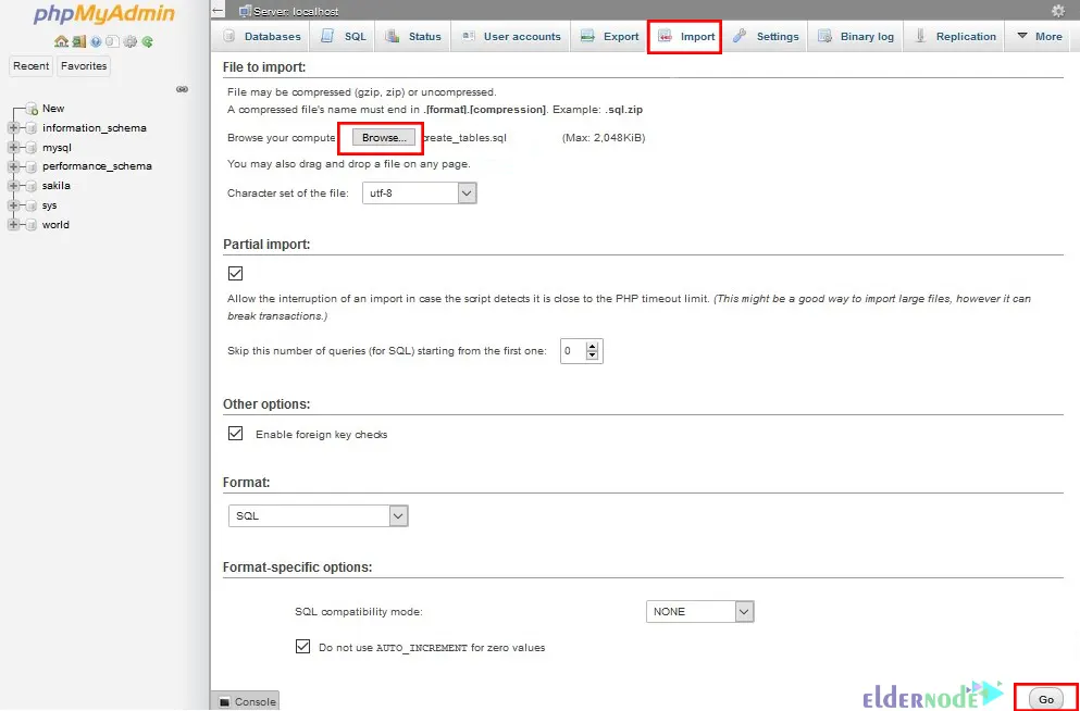 Import-Phpmyadmin-database - Install PHPMyAdmin On Windows 10