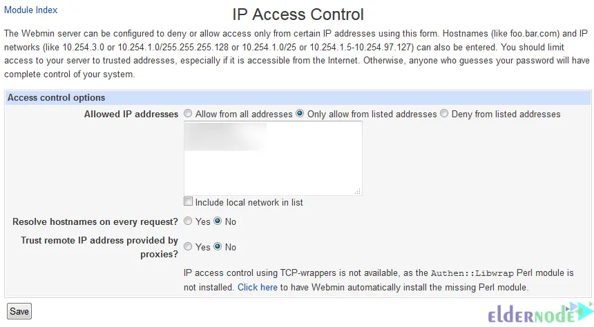 Webmin-IPAccess-Control Webmin-IPAccess-Control