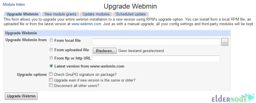 Webmin-Upgrade-Webmin Webmin-Upgrade