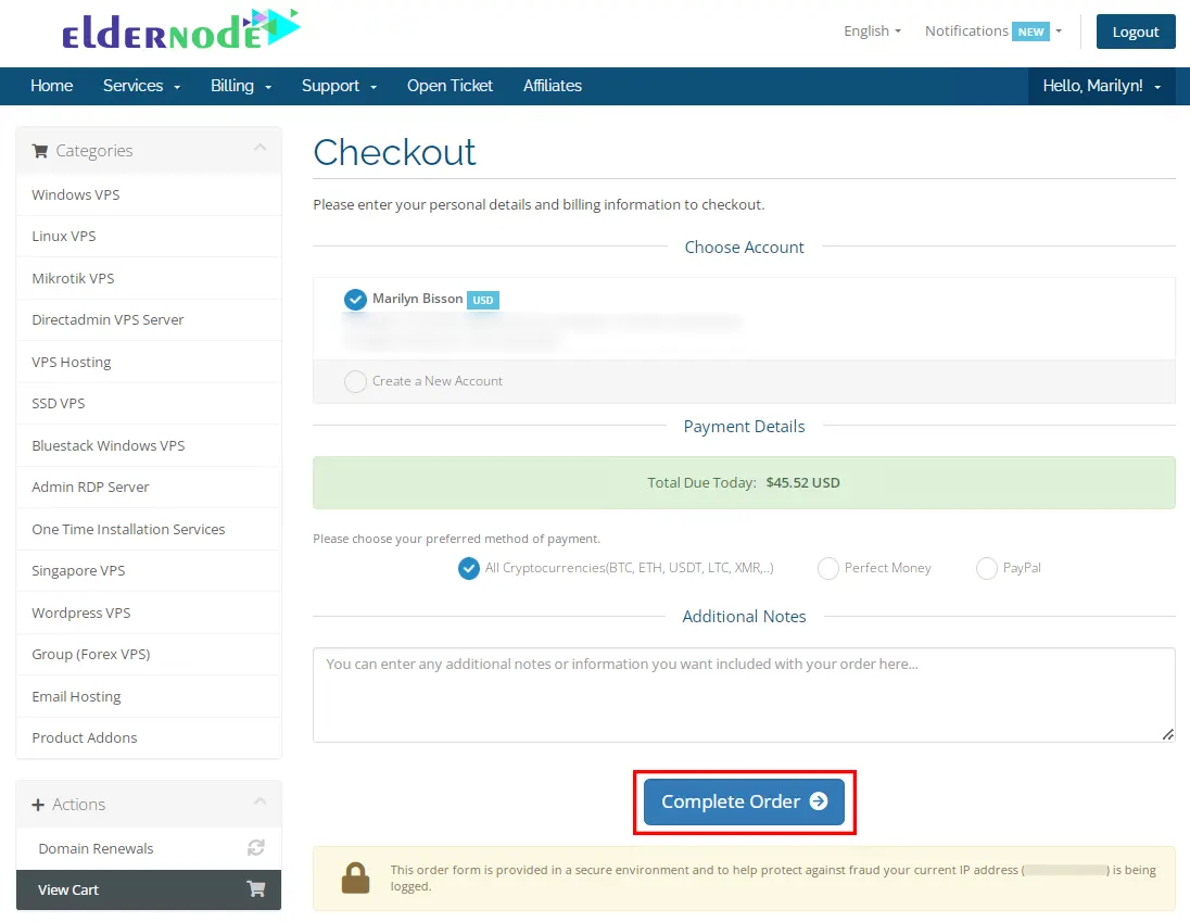 6-Login-to-Eldernode-website Login-to-Eldernode-website