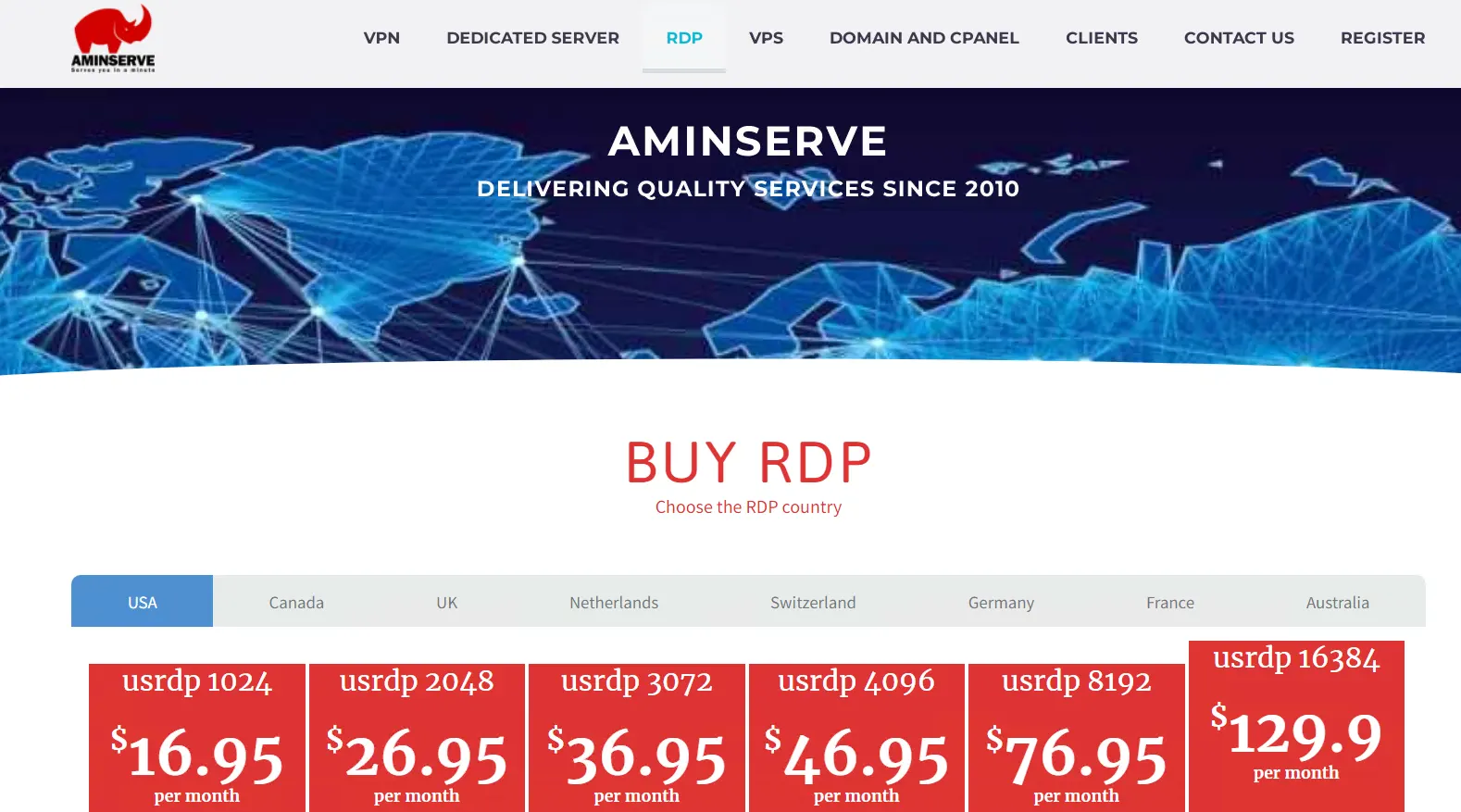 AminServe-RDP-serverr AminServe-RDP-serverr