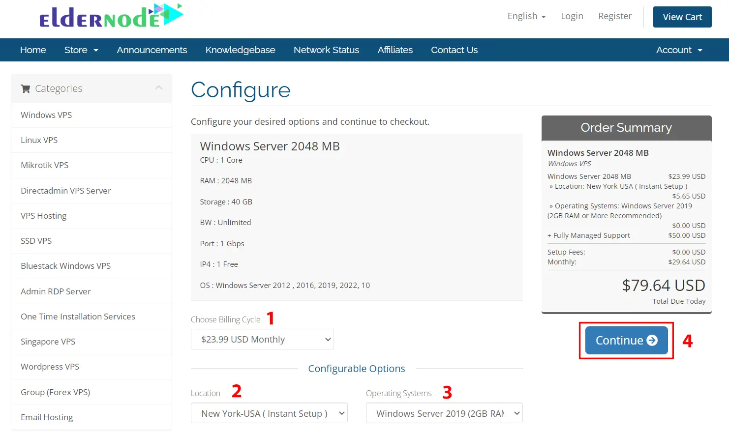 Eldernode-Configure-Options-and-Checkout Eldernode-Configure-Options-and-Checkout