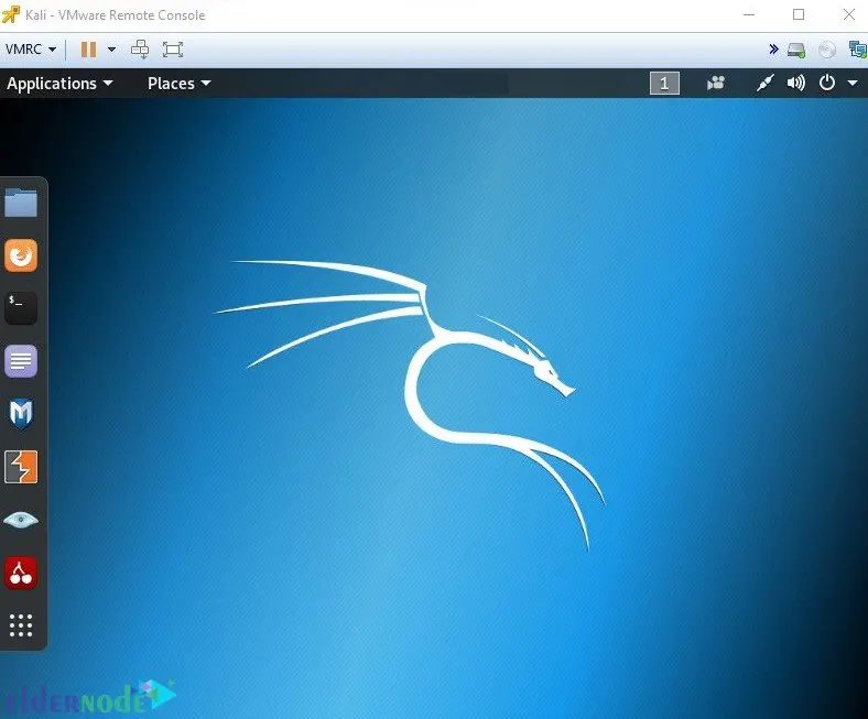 Kali-Linux-screen- Install Kali Linux on VMware ESXi