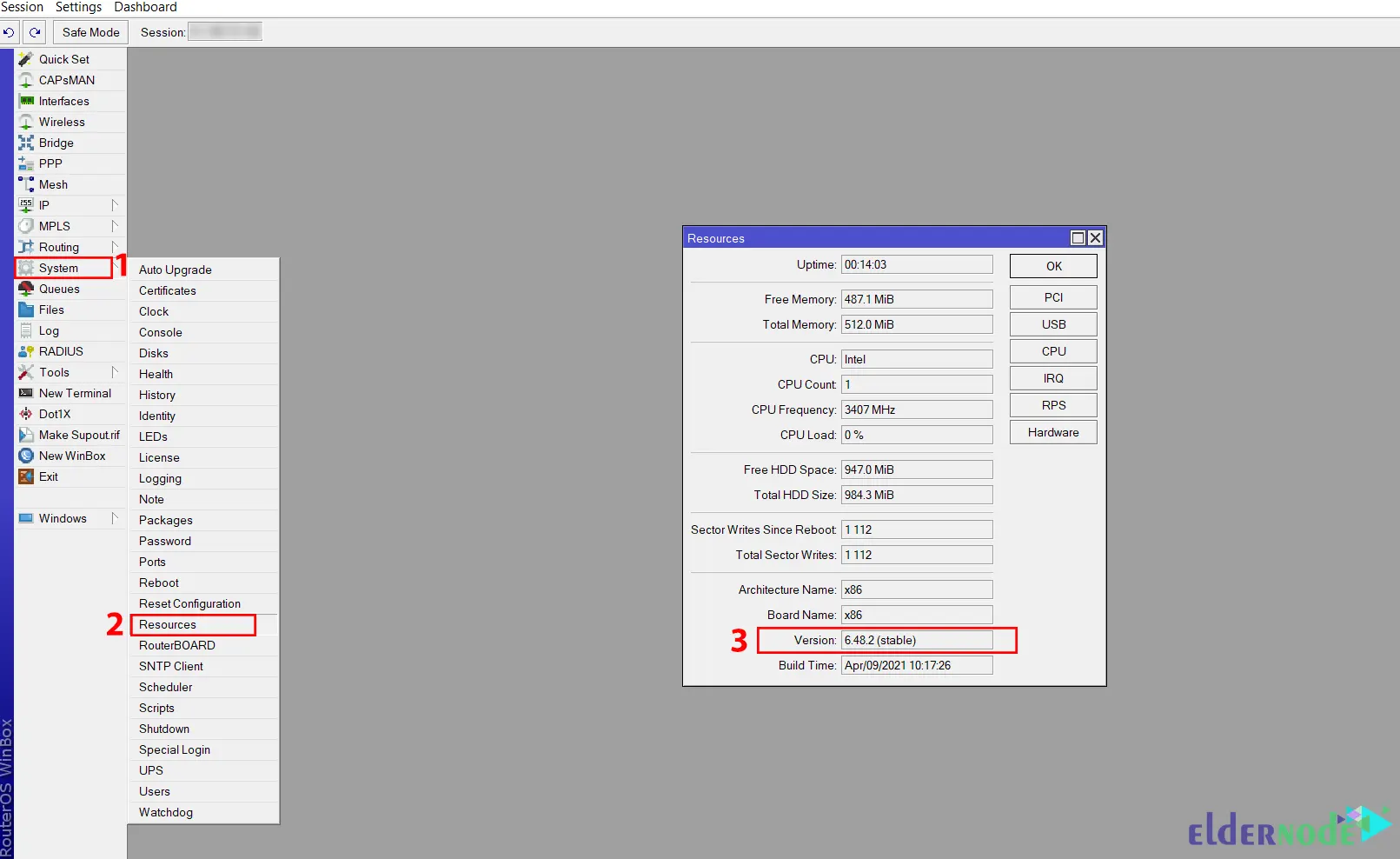 Check-Mikrotik-OS-version