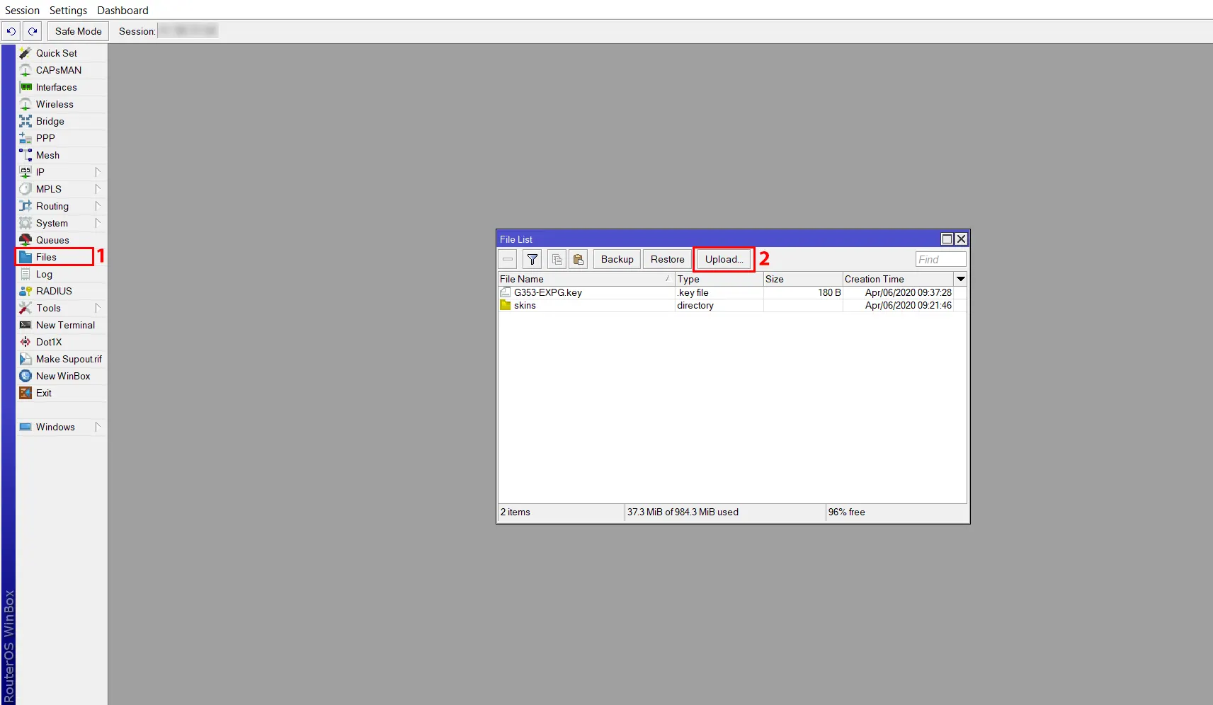 Upload-downloaded-packages