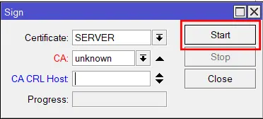 Sign-new-server-certifictae