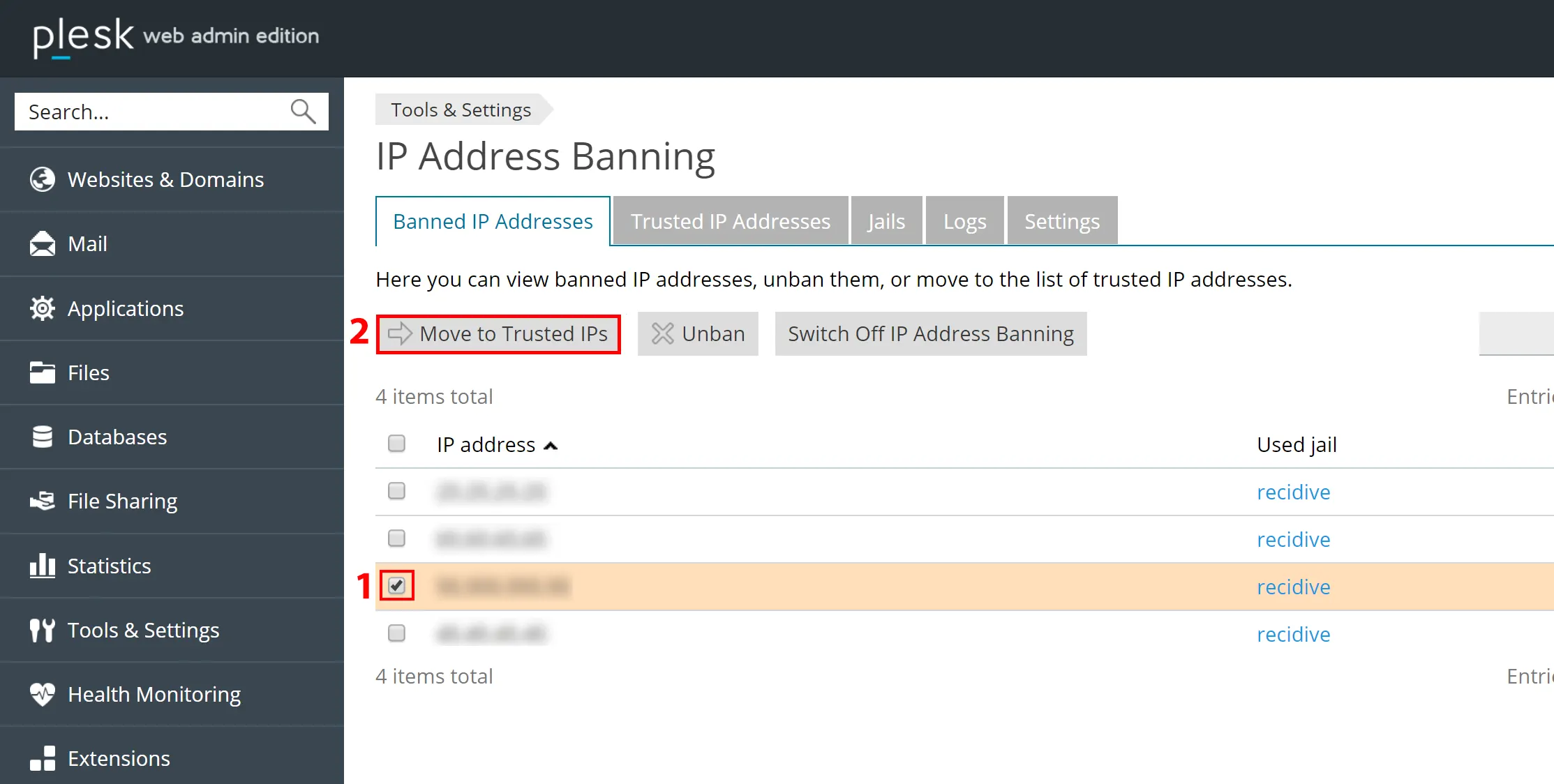 Plesk-IP-Address-Banning