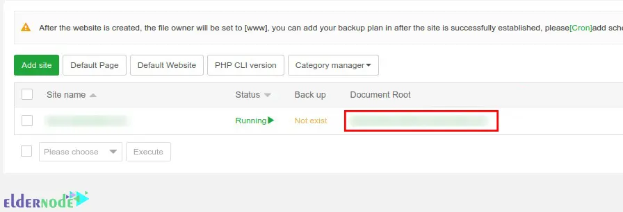 Copy-Document-root-of-your-website - Manage the Website