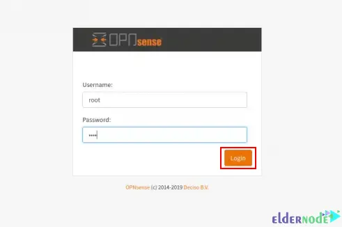 OPNsense-web-interface