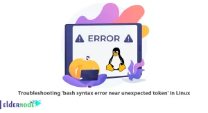 Troubleshooting 'bash syntax error near unexpected token' in Linux