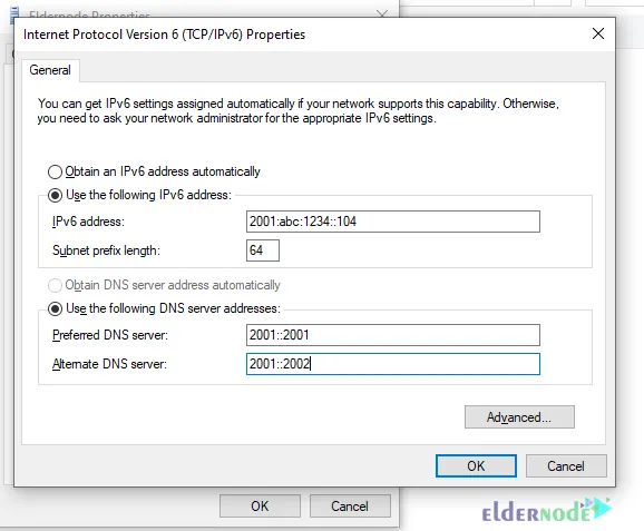 enabling ipv6 on windows 10 vps