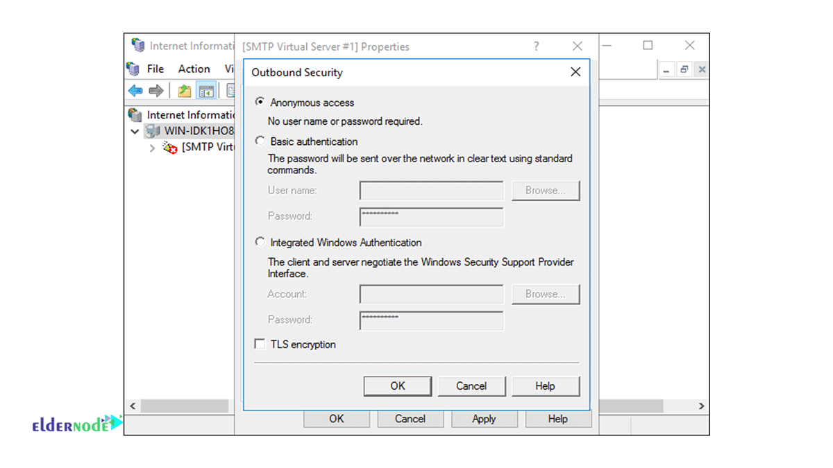 outbound security type